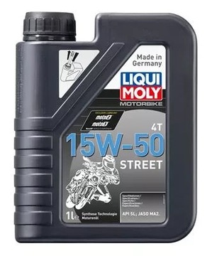 OLEJ LIQUI MOLY 15W50 1L 4T MOTORBIKE STREET / MOT