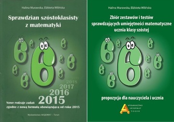 Zbiór zestawów i testów z matematyki Klasa 6