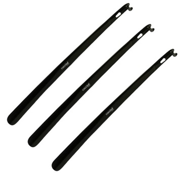 3x Coccine Łyżka do Zakładania Obuwia Plastikowa Łyżka Butów 65 cm Czarna