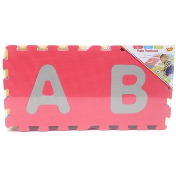 SMILY Mata piankowa LITERKI SP83577 puzzle 26 el.