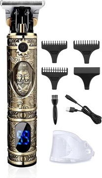 MASZYNKA DO STRZYŻENIA ZESTAW DO STRZYŻENIA ZAROSTU TRYMER BARBER prezent
