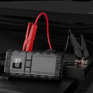 BOOSTER JUMP STARTER ROZRUCH 2500A 12V POWERBANK 65W 24000 MAH QC PD