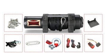 Dragon Winch Wyciągarka elektryczna 12V 6000 lbs / 2721 kg do Quada ATV UTV