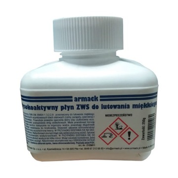 PŁYN DO LUTOWANIA MIĘKKIEGO ARMACK ZWS 250g