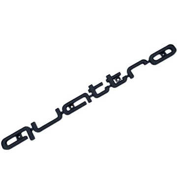 ЭМБЛЕМА AUDI QUATTRO РЕШЕТКА, ЧЕРНЫЙ МАТОВЫЙ