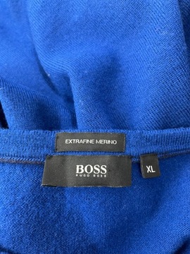 SWETER HUGO BOSS 100% WEŁNA L