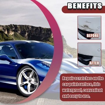 Полирующее средство для устранения царапин на автомобильной краске.