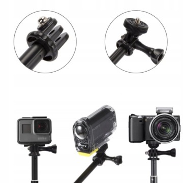 Водонепроницаемый чехол для GOPRO HERO 5 6 7 СЕЛФИ-ПАЛКА