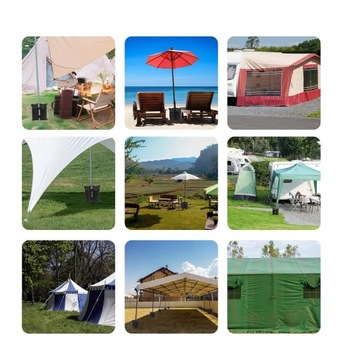 4 SZT TORBY NAMIOTOWE WORKI NA PIASEK DO PAWILONU OBCIĄŻNIKI DO PAWILONU