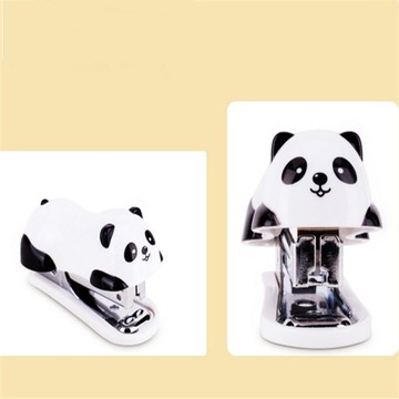 1 szt. Panda cartoon Mini zszywacz szkolne