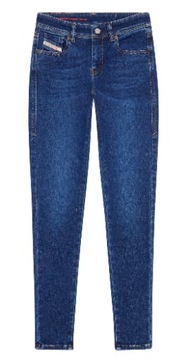 Spodnie damskie Jeans Diesel W26-L32 SLANDY r. 34/XS pas 65 dł.98