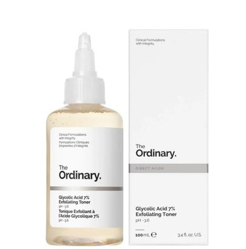 Ordinary Glycolic Acid 7% Toning Solution Tonik Peeling Glikolowy 100ml