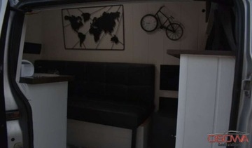 Renault Trafic II Kabina 2.0 dCi 115KM 2010 Renault Trafic long Kamper 2.0dci lozko lodowka kuchenka ,tv 2x markiza z, zdjęcie 25