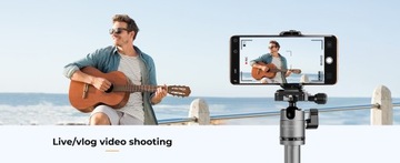 ШТАТИВ ULTRALIGHT K&F ALU/MAG 168CM F263A4 + держатель для телефона