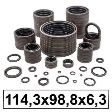 PIERŚCIEŃ TŁOKOWY USZCZELNIENIE TŁOKA SIŁOWNIKA GER OW1 K17 114,3x98,8x6,3