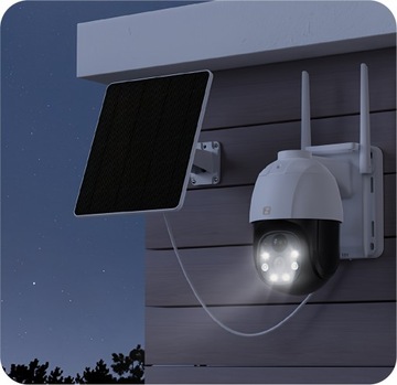 НАРУЖНАЯ СОЛНЕЧНАЯ IP-КАМЕРА ДЛЯ SIM-КАРТЫ 4G LTE GSM 3MPx