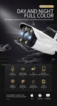 LTE IP КАМЕРА 3G 4G CAM SIM ВНЕШНЯЯ GSM 3Mpx