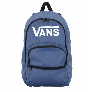 Duży PLECAK Szkolny VANS VENDOR RANGED BACKPACK niebieski młodzieżowy