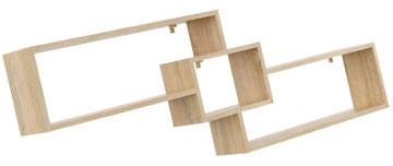 PÓŁKA WISZĄCA DO POKOJU DZIECIĘCEGO === DĄB SONOMA