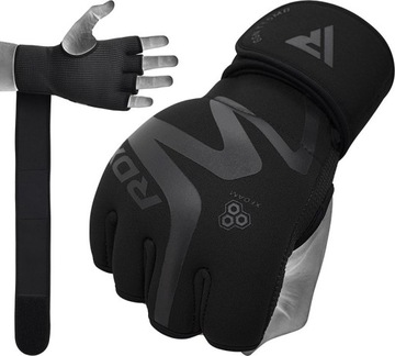 Bandaże Bokserskie Owijki Żelowe Rdx T15 Noir M