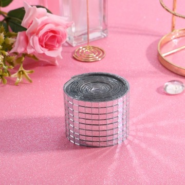 Самоклеящаяся зеркальная мозаика своими руками - 1464 шт, мини-квадрат