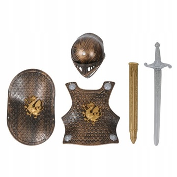 1 Set Kids Armor Kit Party Cosplay Costume