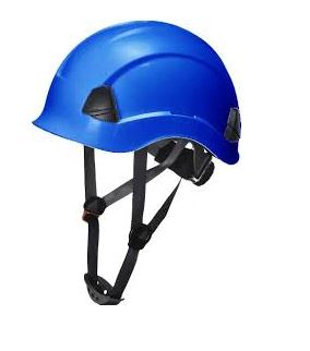 HEŁM KASK OCHRONNY LOKI WYSOKOŚCIOWY PASEK NIEB