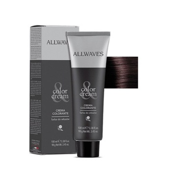 ALLWAVES Profesjonalna farba do włosów 100ml 4.67