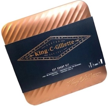 GILLETTE KING C GILLETTE ZESTAW MASZYNKA + ŻEL