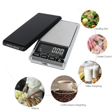 КАРМАННЫЕ ВЕСЫ ДЛЯ ЮВЕЛИРНЫХ УКРАШЕНИЙ 500г/0,01г LCD