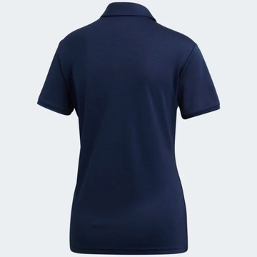 KOSZULKA POLO DAMSKA TSHIRT POLÓWKA ADIDAS R. XS 34 GRANATOWA