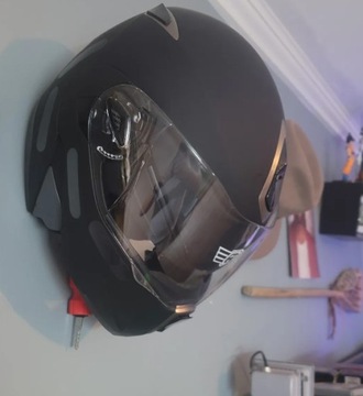 ПРОЧНЫЙ НАСТЕННЫЙ ДЕРЖАТЕЛЬ, БОЛЬШОЙ ДЛЯ МОТОЦИКЛОВОГО ШЛЕМА, ВЕШАЛКА ДЛЯ КУРТКИ