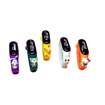 ЭЛЕКТРОННЫЕ СВЕТОДИОДНЫЕ ЧАСЫ ДЛЯ ДЕТЕЙ СМАРТБАНД LILO STICH СВЕТОДИОДНЫЙ БРАЛЕТ