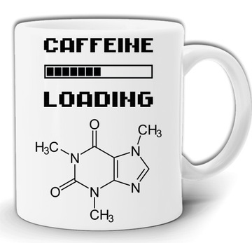 CAFFEINE LOADING ŁADOWANIE KAWY KUBEK +PUDEŁK GW96