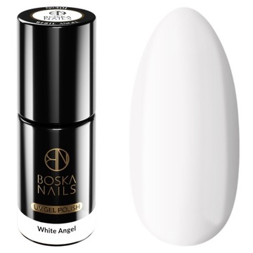 Boska Nails biały Lakier Hybrydowy No 301 Divine White Angel 6 ml