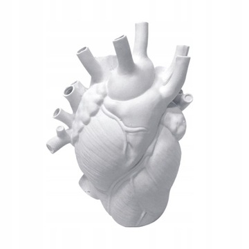 Anatomiczne serce Wazon na kwiaty Statua Doniczka