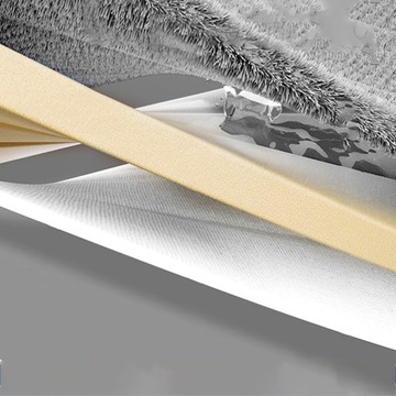 БОЛЬШАЯ ПЛОСКАЯ ВРАЩАЮЩАЯСЯ ТЕЛЕСКОПИЧЕСКАЯ НАПОЛЬНАЯ ШВАБРА С 6 ПОСАДКАМИ ИЗ МИКРОФИБРЫ