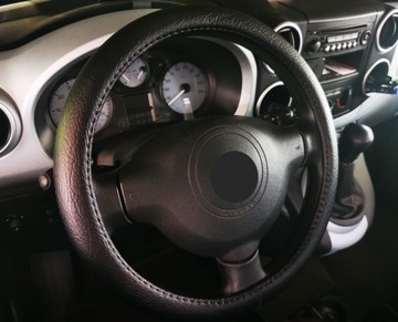 Kia Ceed 1 2 3 4 Rio Picanto Sportage чехол на руль черный кожаный