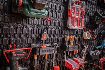 Доска для инструментов Qbrick System Custom Pegboard - 2 панели