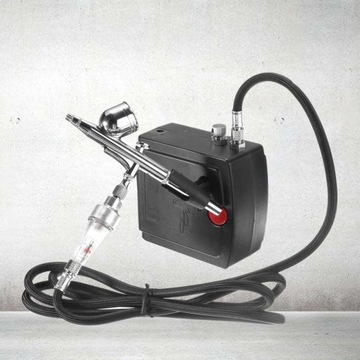 МИНИ АЭРОГРАФ С ПОРТАТИВНЫМ КОМПРЕССОРОМ.