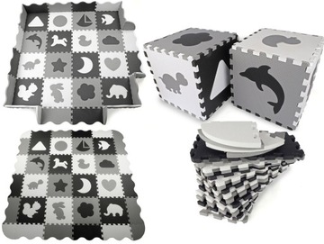 ОБРАЗОВАТЕЛЬНЫЙ КОВрик для детей ПЕННЫЙ ПАЗЛ THICK FOAM XXL PEN