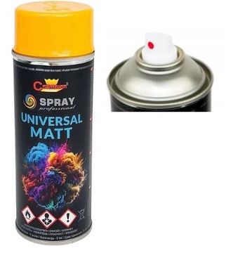 CHAMPION SPRAY UNIWERSALNY ŻÓŁTY MAT RAL1023 400ml