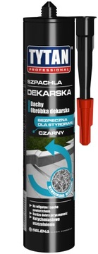 Szpachla Dekarska Tytan Professional Masa Uszczelniająca 280ml Czarna