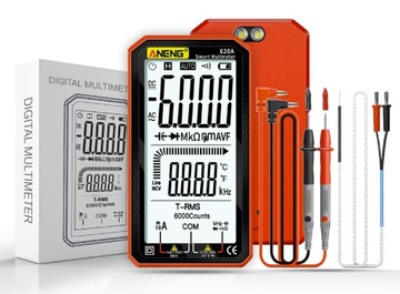 Цифровой мультиметр ANENG 620A PRO 4,7 светодиодный фонарик