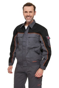 Kurtka bluza robocza ochronna męskie SZARA PROFESSIONAL 54