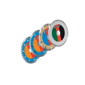 Parkside zestaw diamentowych tarcz do cięcia 4szt. parkside tarcza 125mm