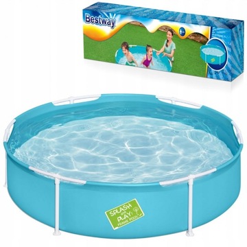 BESTWAY basen stelażowy ogrodowy 152x38cm 56283