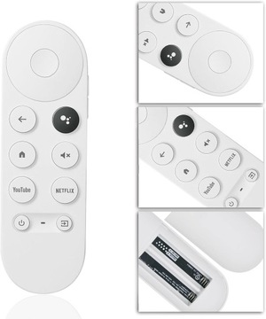 PILOT GOOGLE TV 4K CHROMECAST ASYSTENT GOOGLE YOUTUBE NETFLIX BLUETOOTH