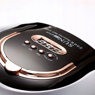 Двойная светодиодная УФ-лампа для ногтей Sun C4 Plus/Q4 256 Вт, белая