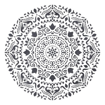 Mandala Tantra - 4-rozmiary - wzór 48 x 48 cm